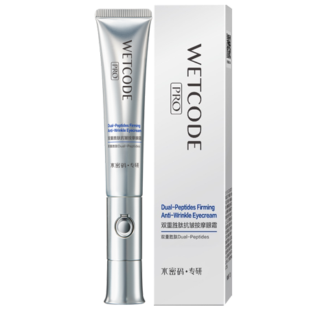WETCode Pro Dual-Peptides Friming Anti-Wrinkle Eyecream  18g  ครีมบำรุงรอบดวงตา+หัวนวดไอออนิค